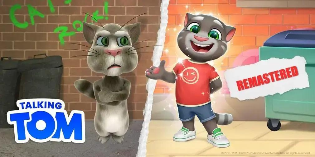 Talking Tom Cat ganha versão remasterizada com visual e som atualizados