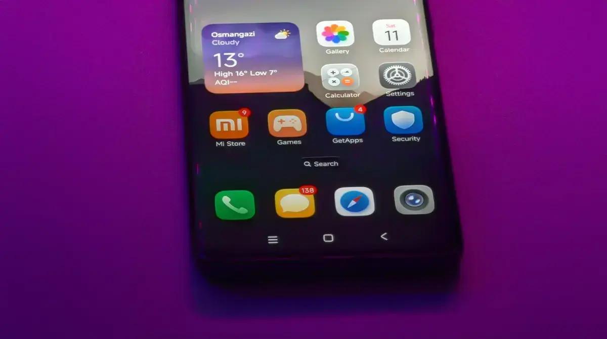 Cansado da aparência padrão do Xiaomi? Experimente este tema vibrante