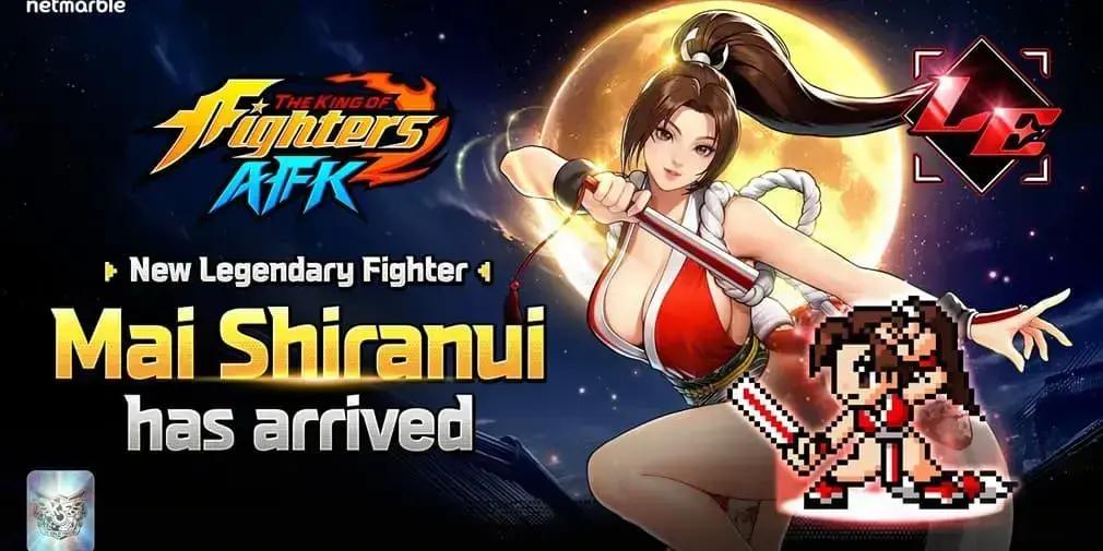 Mai Shiranui é adicionada em nova atualização de The King of Fighters AFK