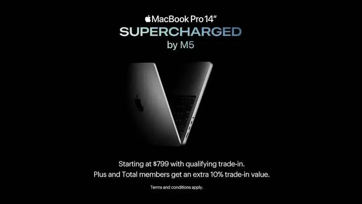Best Buy oferece programa de troca para o novo MacBook Pro M5, promoção válida apenas nos EUA