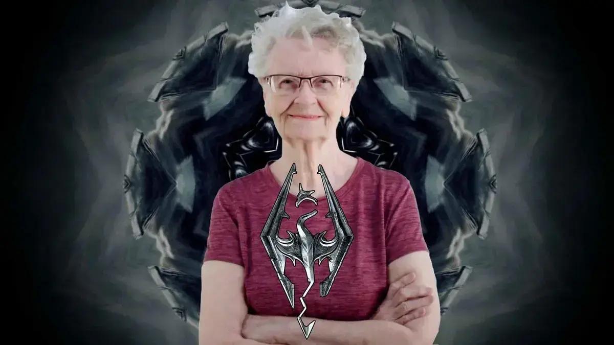 Vovó do Skyrim anuncia aposentadoria definitiva do jogo aos 89 anos