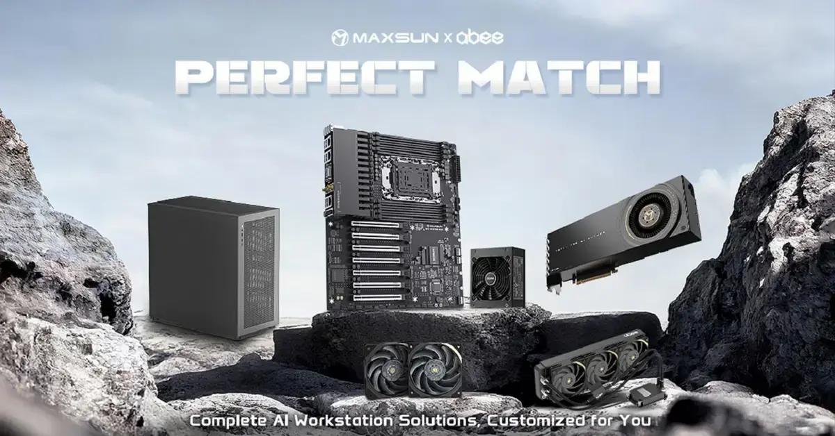 Maxsun lança estação de trabalho para IA com até quatro GPUs Intel Arc Pro B60 48G Turbo