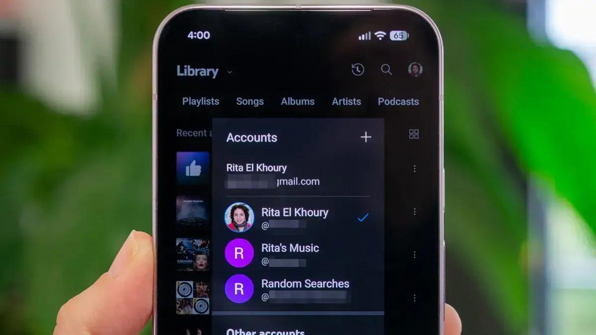 YouTube Premium permite alternar entre perfis e facilita o uso do YouTube Music