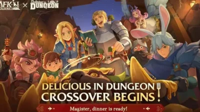 AFK Journey lança colaboração com Delicious in Dungeon com evento culinário