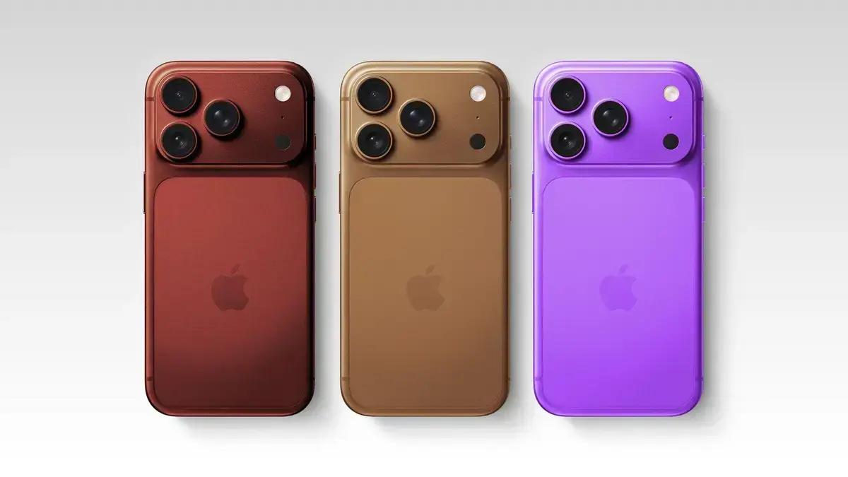 Leaker revela possíveis novas cores para o iPhone 18 Pro