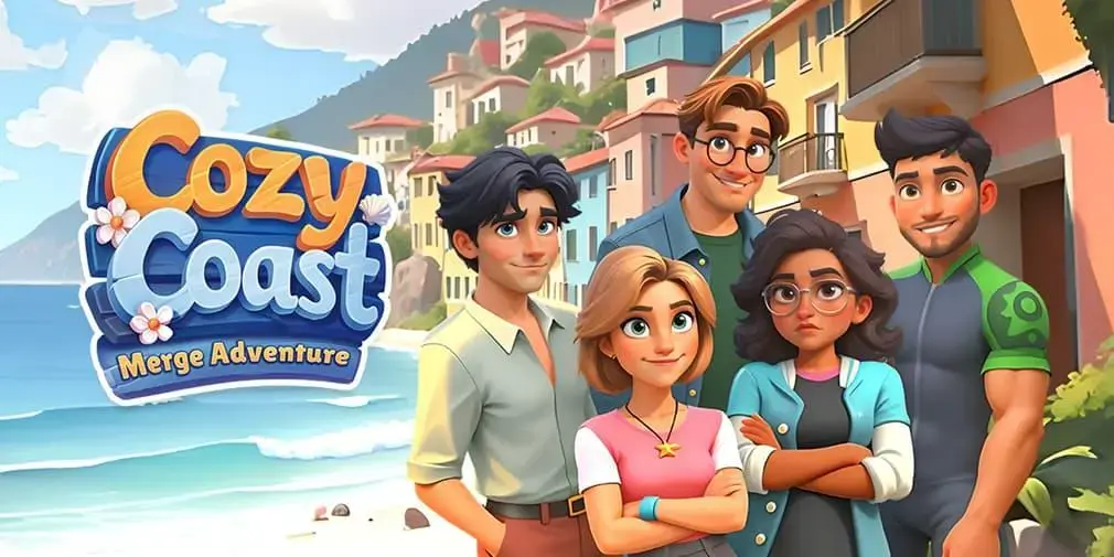 InnoGames lança Cozy Coast, jogo de combinar dois itens, com pré-registro global para iOS e Android
