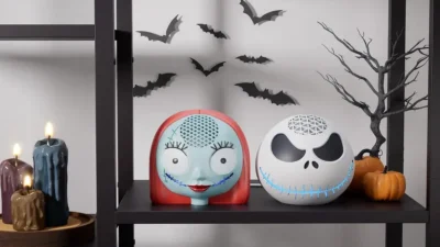 Pacote Echo Dot temático de "The Nightmare Before Christmas" ainda disponível, mas oferta não é válida no Brasil