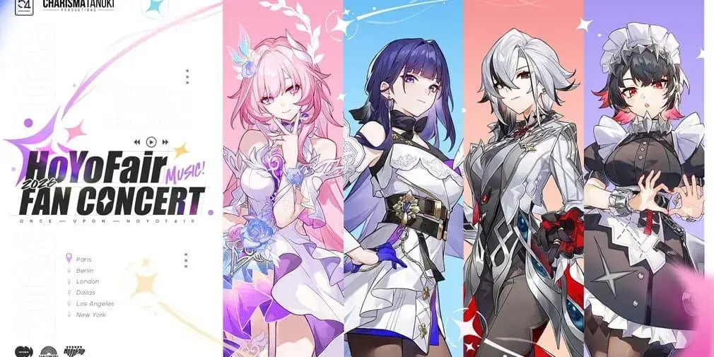 MiHoYo anuncia turnê mundial do HoYoFair Fan Concert para 2026 (não no Brasil) 53 MiHoYo anuncia turnê mundial do HoYoFair Fan Concert para 2026 (não no Brasil)