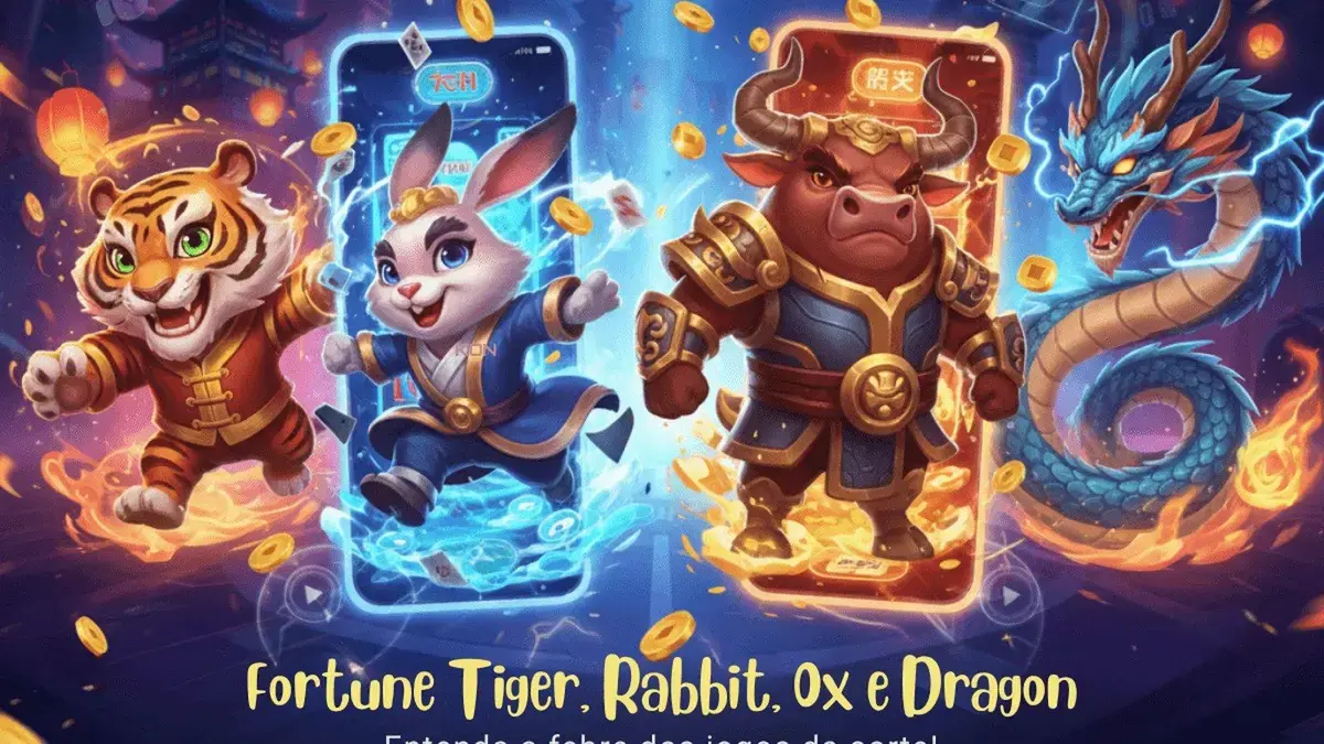 Fortune Tiger, Rabbit, Ox e Dragon: conheça os jogos de sorte que fazem sucesso no Brasil 36 Fortune Tiger, Rabbit, Ox e Dragon: conheça os jogos de sorte que fazem sucesso no Brasil
