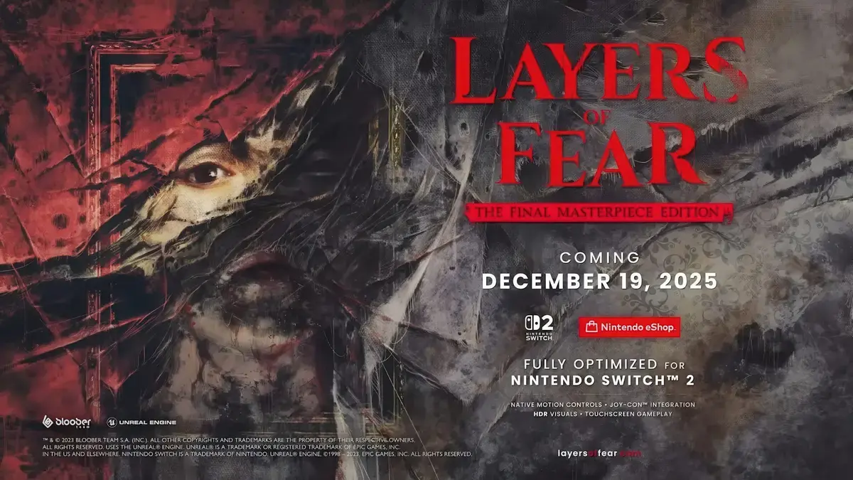 Layers of Fear: The Final Masterpiece Edition chega ao Nintendo Switch 2 com suporte a Ray Tracing