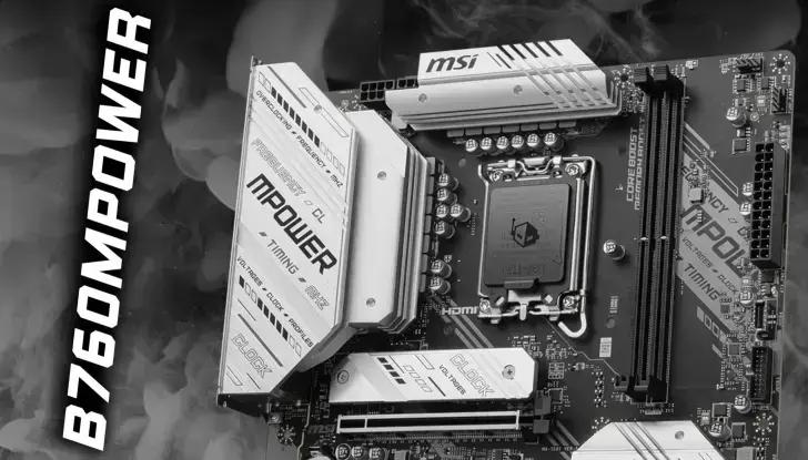 MSI lança placa-mãe B760MPOWER, custo-benefício para processadores Intel LGA 1700 com suporte a DDR5