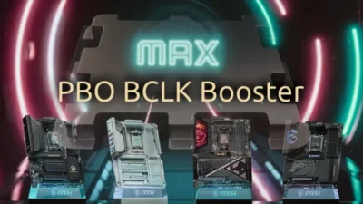 Atualização MSI PBO BCLK Booster melhora desempenho de CPUs AMD Ryzen na série 800 MAX de placas-mãe