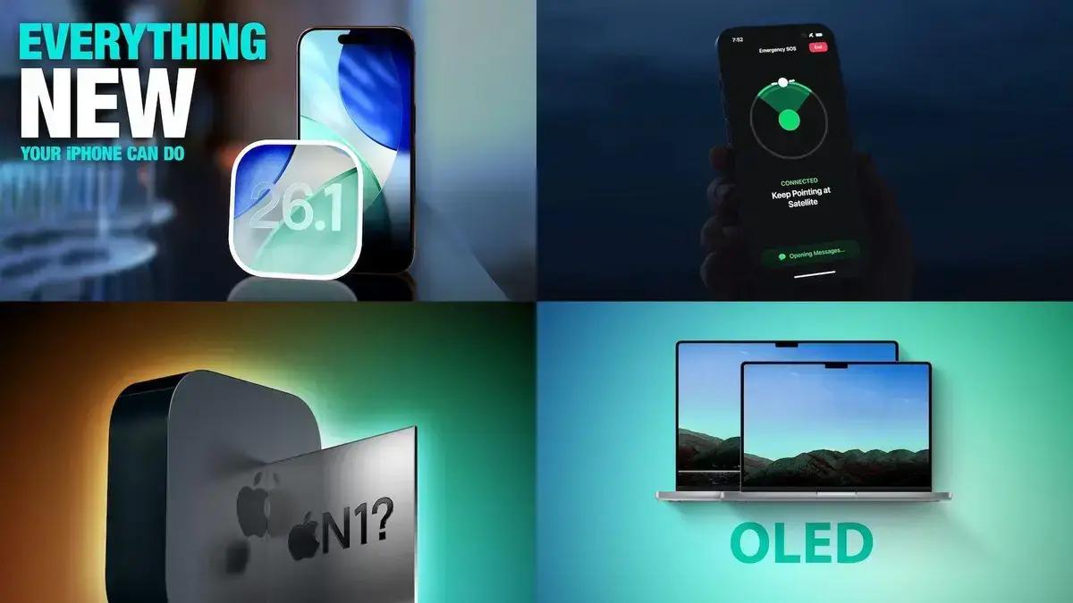 Principais notícias: Lançamento iminente do iOS 26.1, rumores do iPhone 18 e outras novidades da Apple