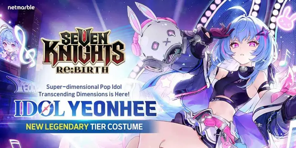 Seven Knights Re:Birth lança novo traje “Pop Idol” para personagem Yeonhee