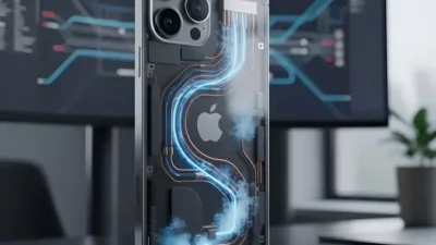 Apple destaca o sistema de resfriamento do iPhone 17 Pro com câmara de vapor