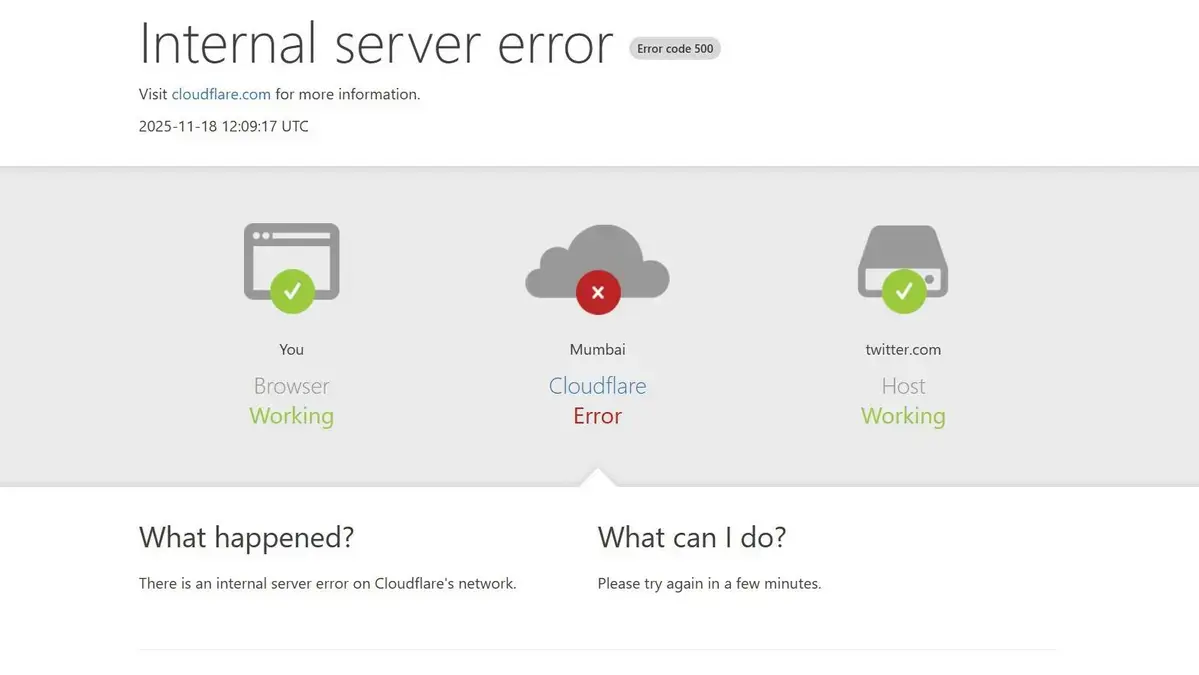 Cloudflare causa instabilidade em larga escala na internet global