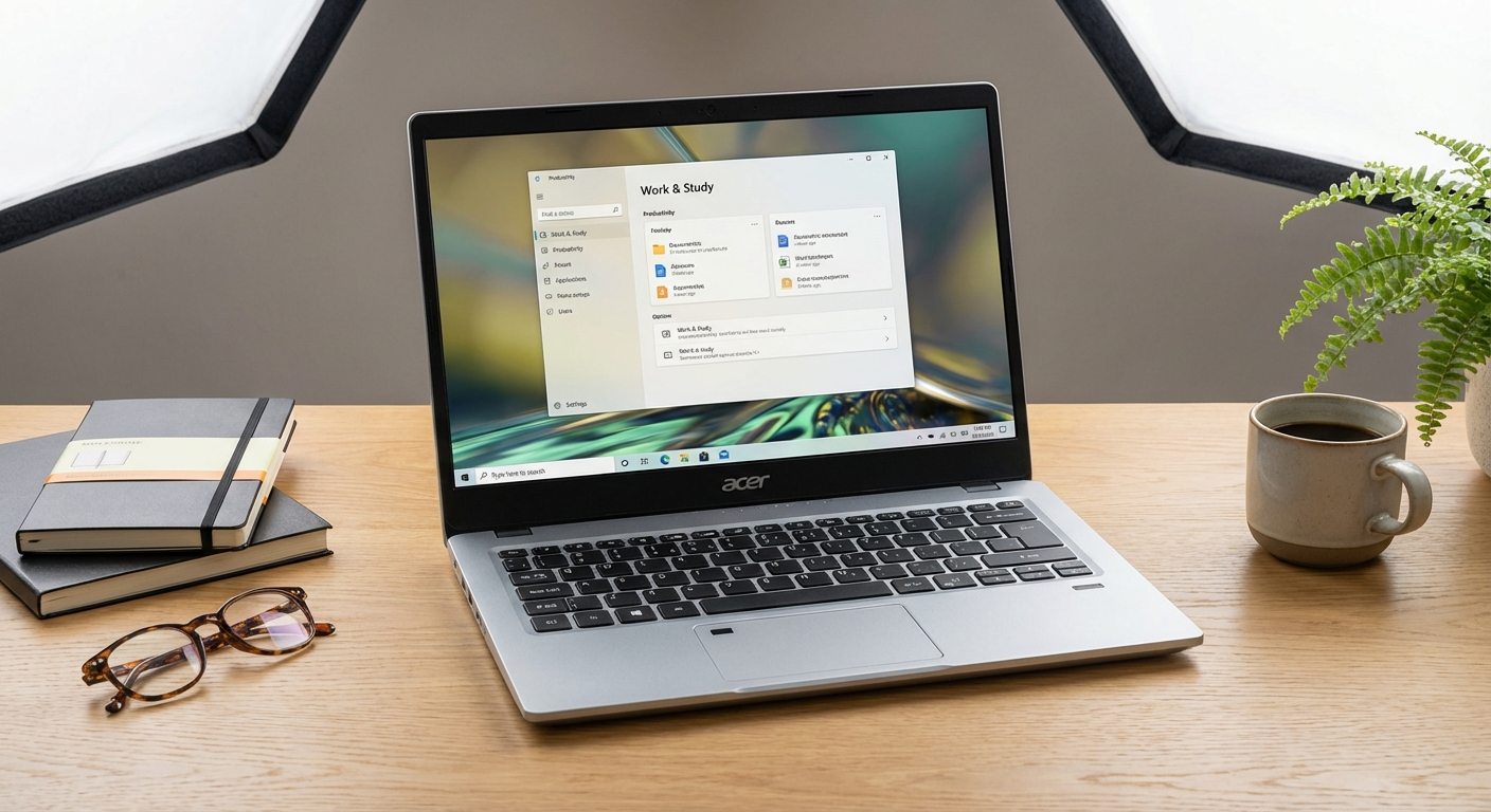 Acer lança Aspire Notebook com foco em estudo e trabalho e desconto especial