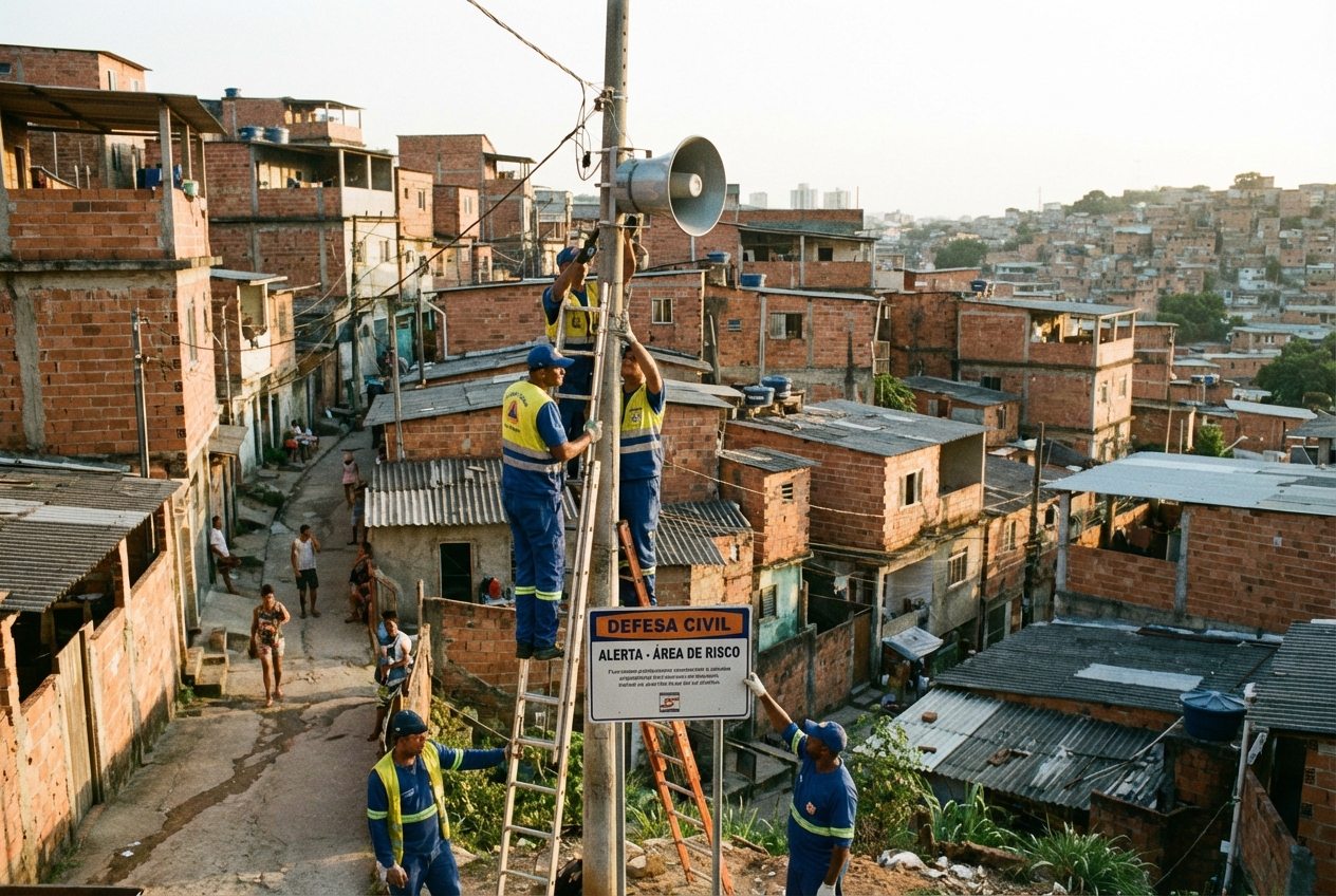 Por que os alertas extremos falham nas favelas de São Paulo e deixam milhões vulneráveis