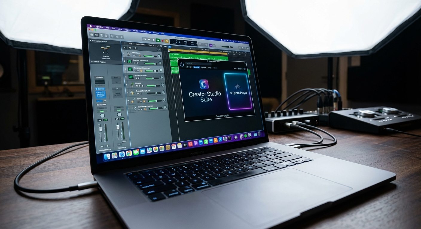 Apple Creator Studio Suite oficial: inclui melhorias no Logic Pro e AI Synth Player, preço não divulgado 36 Apple lança Creator Studio Suite com Logic Pro atualizado e AI Synth Player para criadores