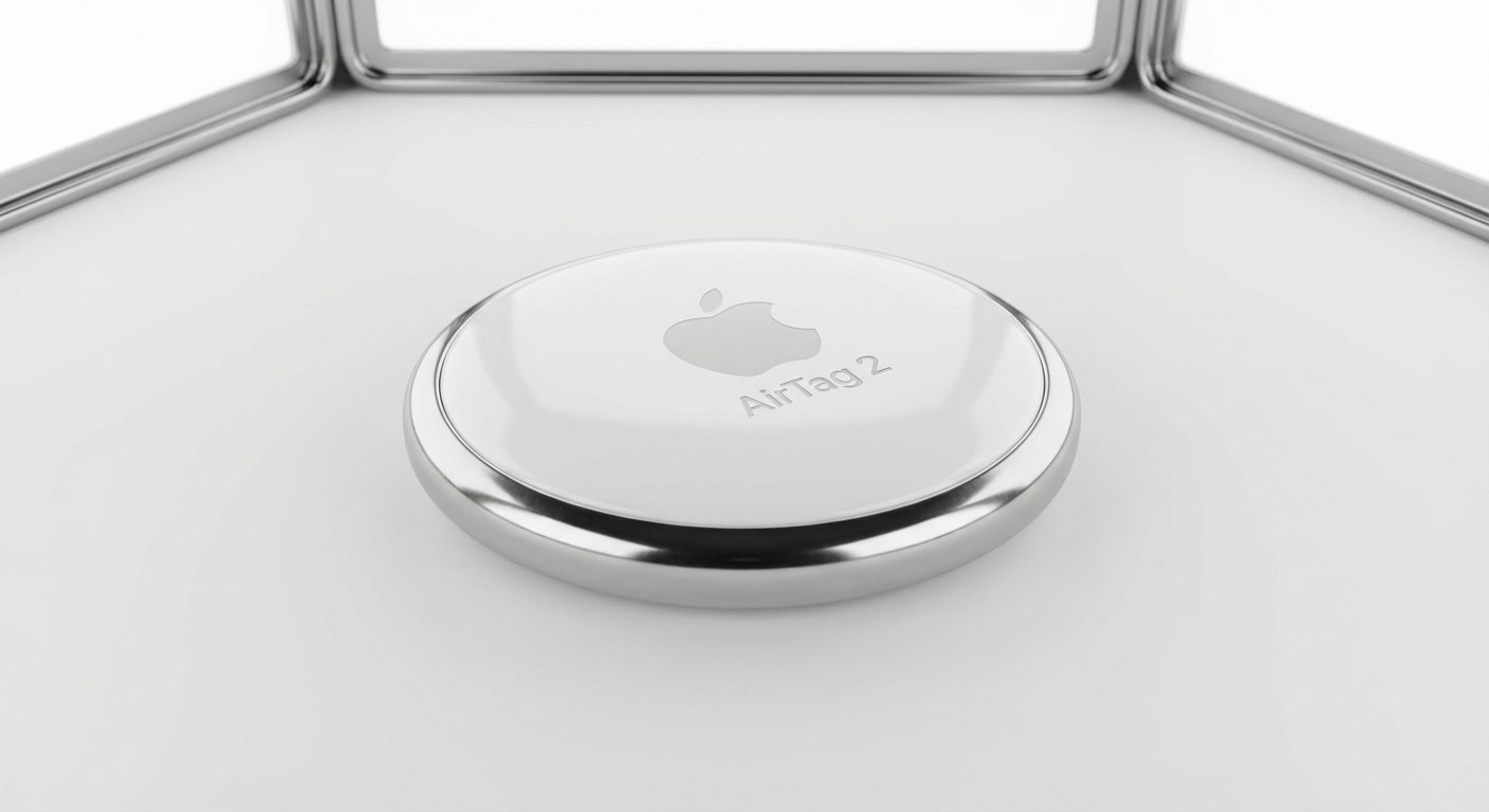 Apple lança New AirTag com rastreamento aprimorado e conectividade expandida