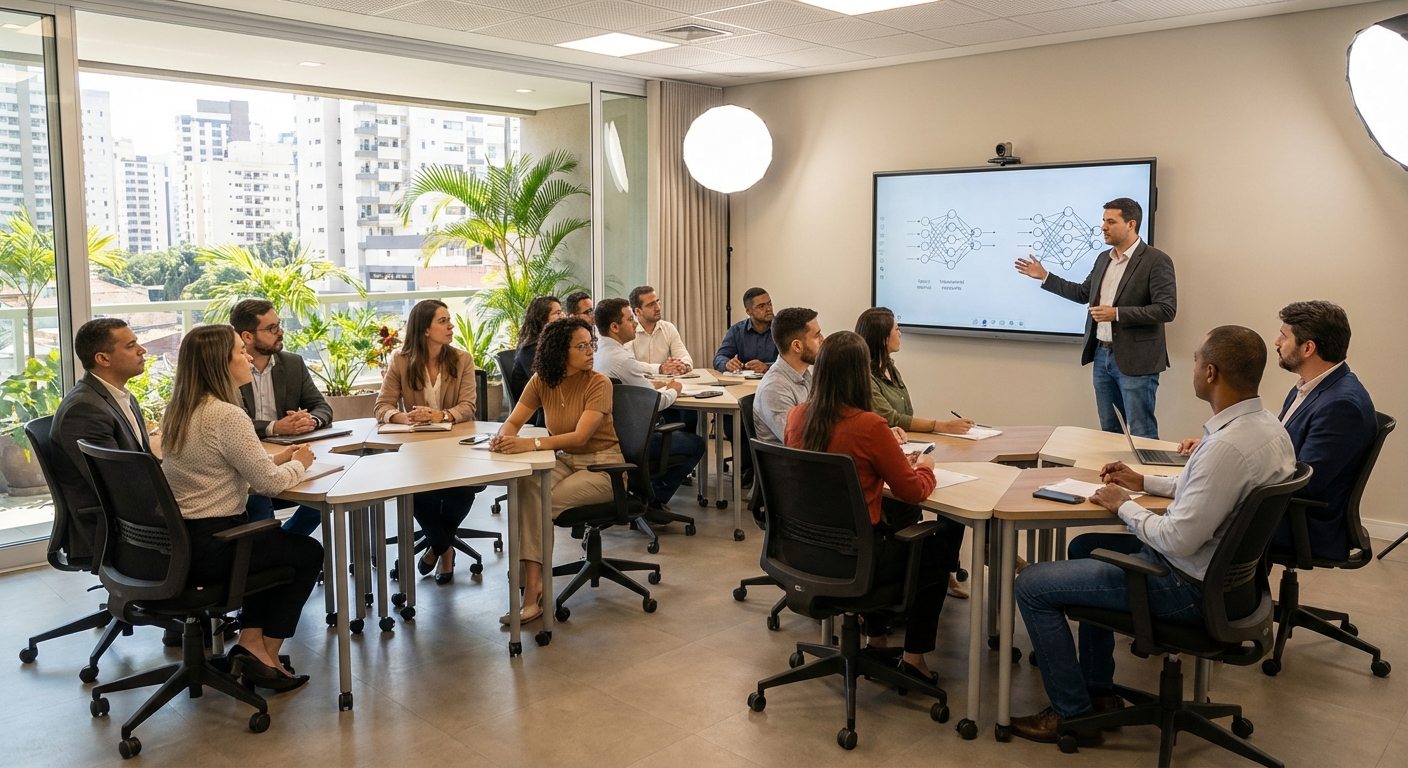 Cursos técnicos de inteligência artificial no Brasil concentram-se no Sudeste e enfrentam desafios para expansão