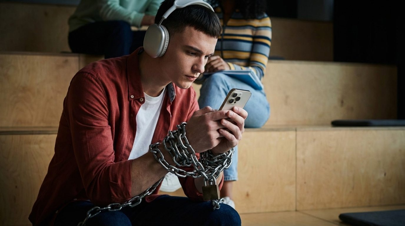 Uso intenso do celular impacta saúde mental de universitários brasileiros