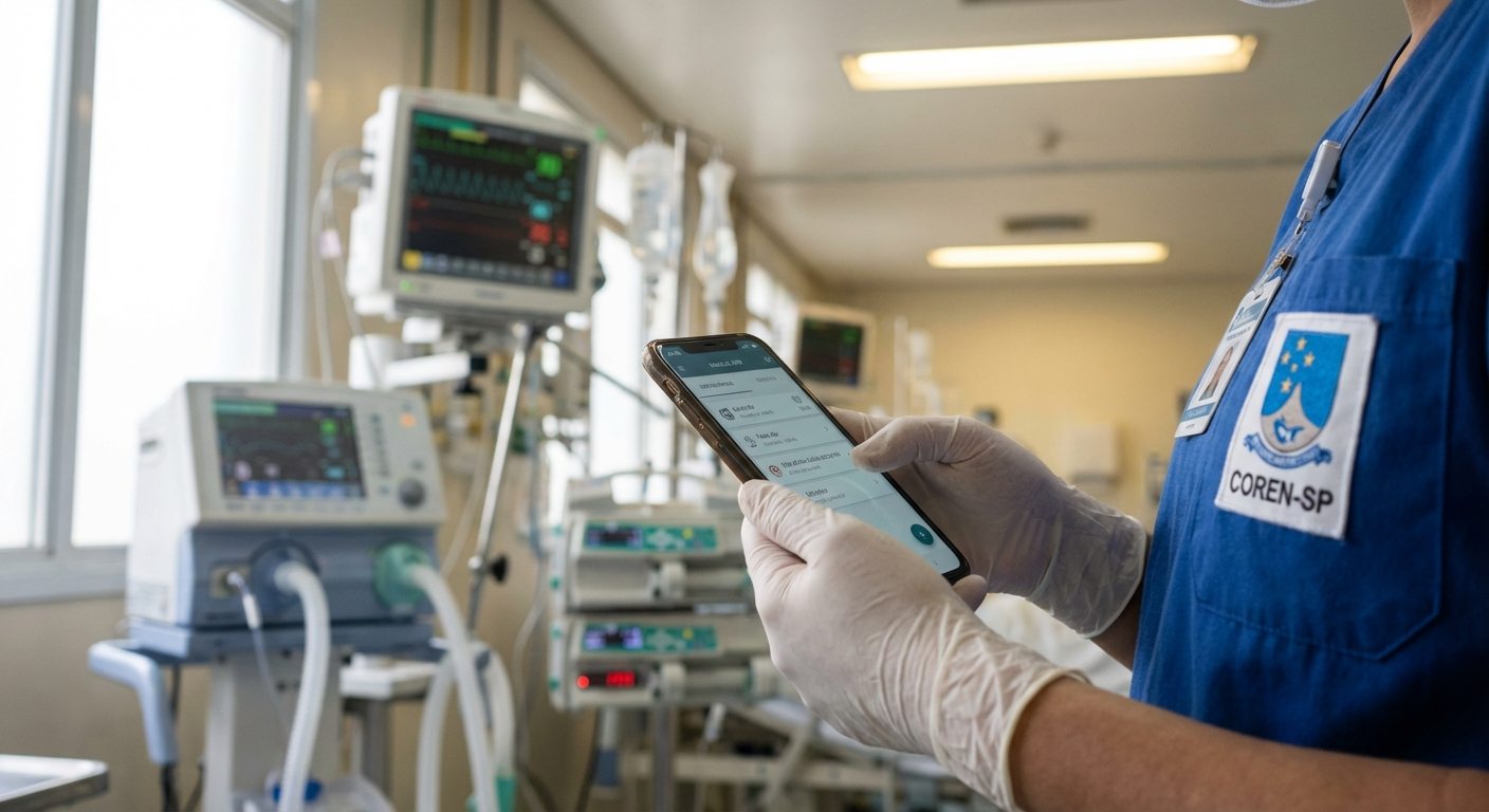 Uso de celulares em UTIs brasileiras gera debate sobre segurança e protocolos
