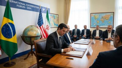 Brasil busca mediação diplomática em tensão crescente entre EUA e Irã