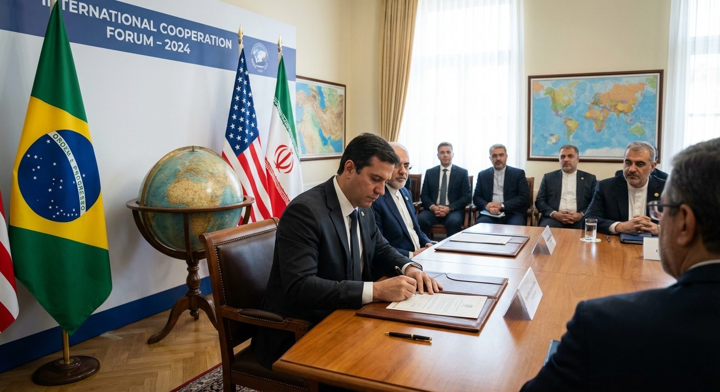 Brasil busca mediação diplomática em tensão crescente entre EUA e Irã