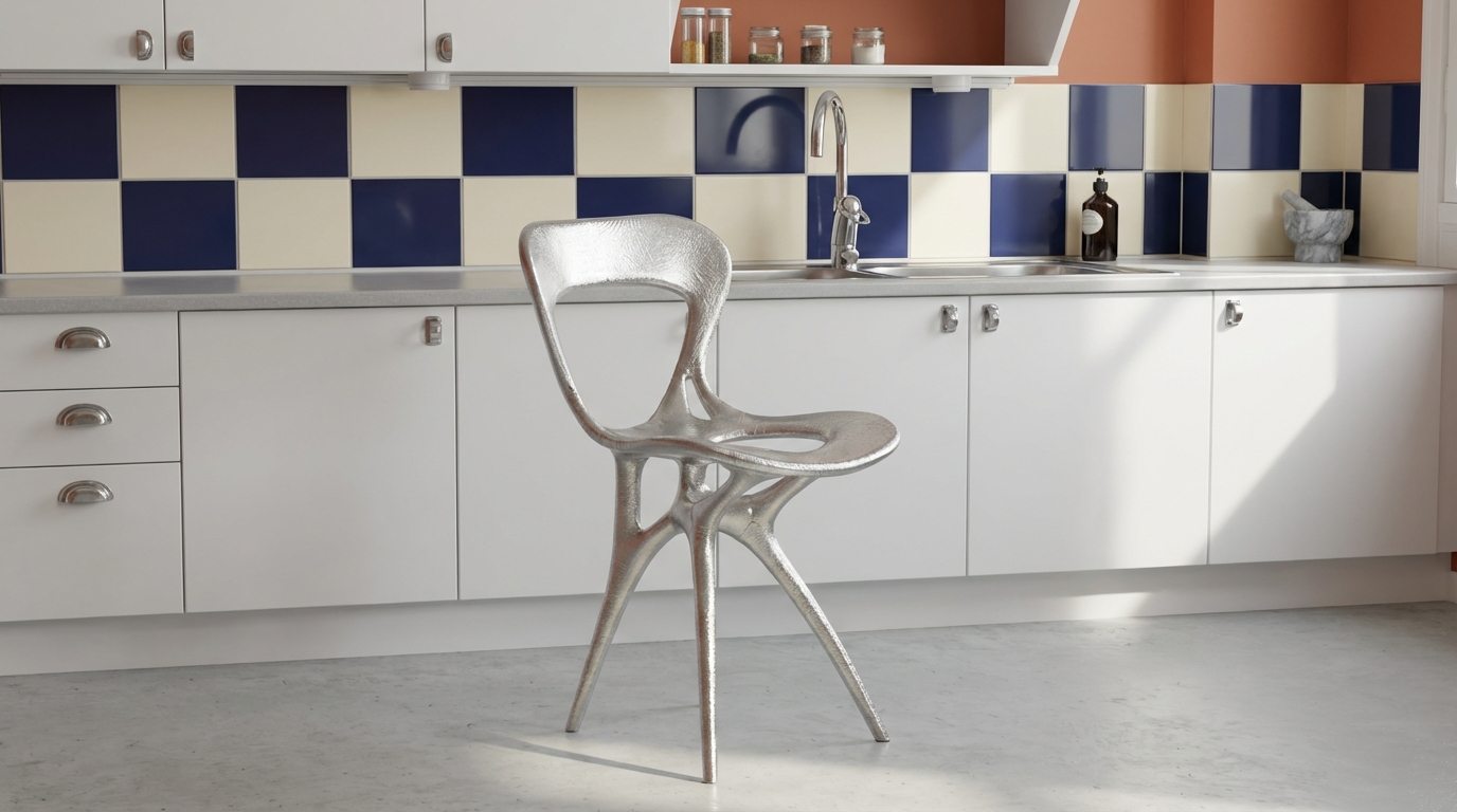 Google lança cadeira com design inovador criado por inteligência artificial