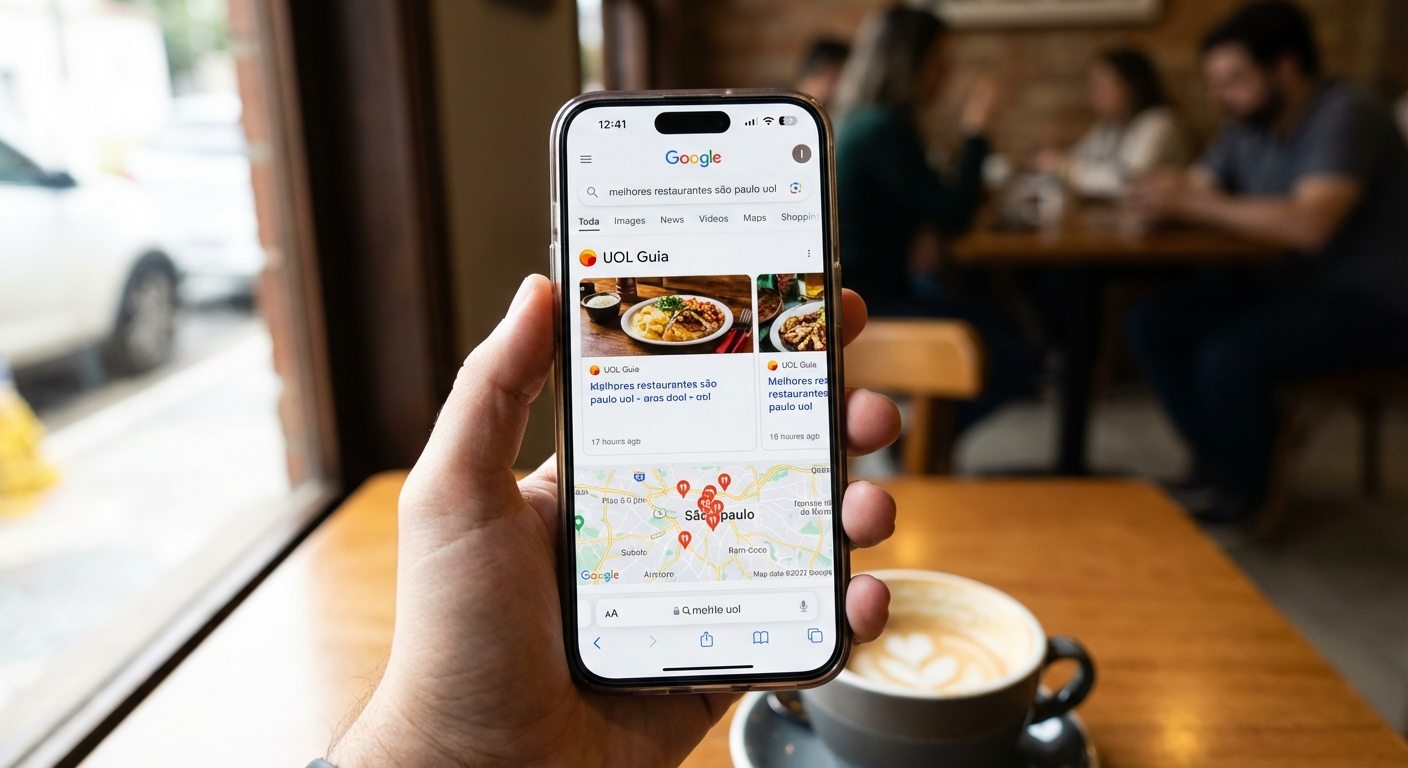 Google e UOL lançam curadoria gratuita para facilitar busca de restaurantes no Brasil