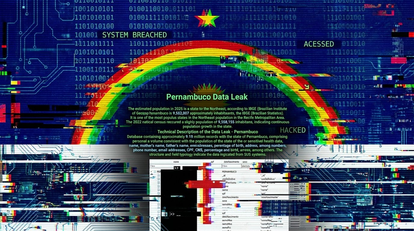 Vazamento de 9 milhões de CPFs em Pernambuco eleva debate sobre proteção de dados