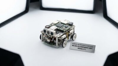 Instituto de Robótica Avançada lança o menor robô autônomo do mundo com miniaturização extrema