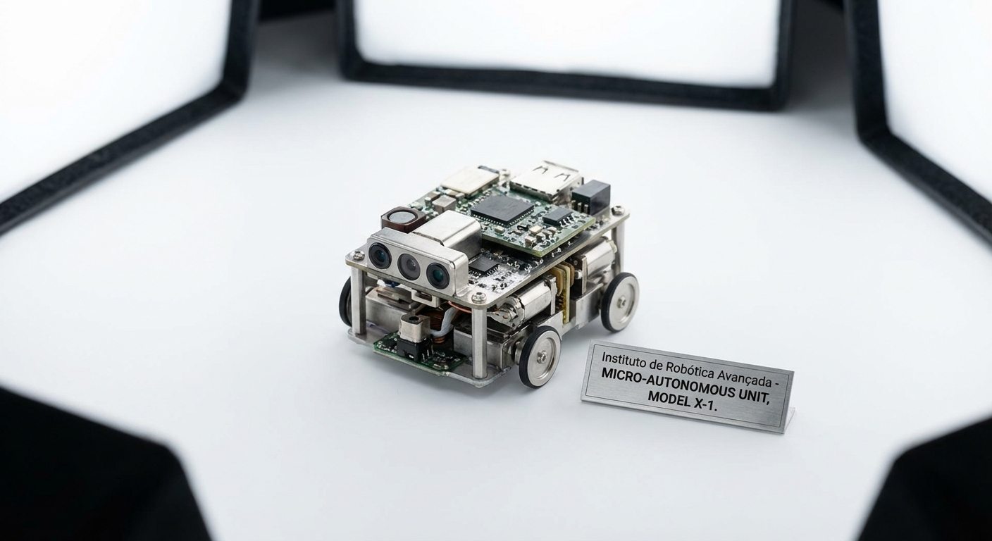 Instituto de Robótica Avançada lança o menor robô autônomo do mundo com miniaturização extrema