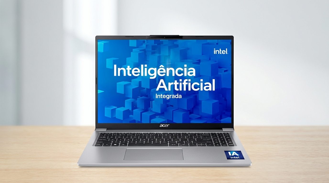 Acer Aspire chega ao Brasil com Intel Core e SSD 256GB, oferecendo desconto especial