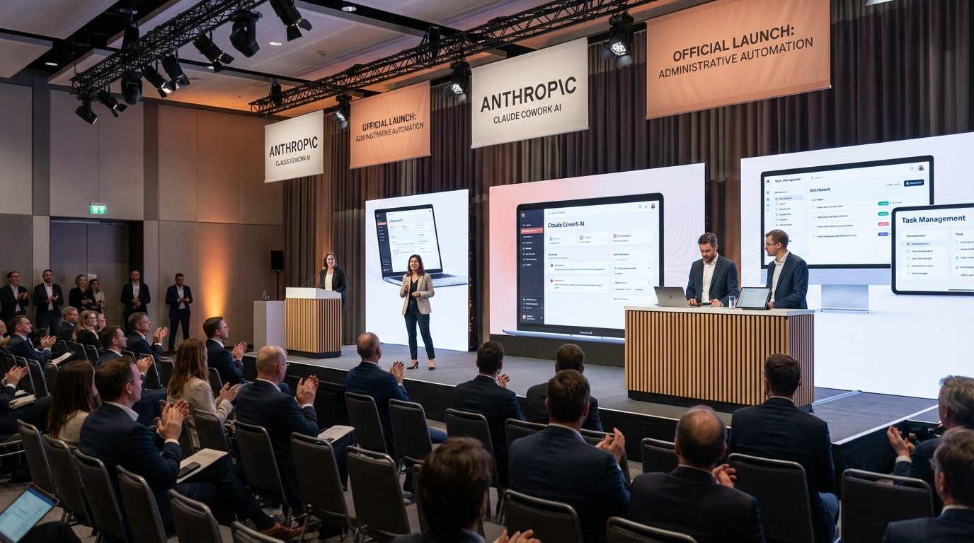 Anthropic lança Claude Cowork para automação e gestão de tarefas administrativas