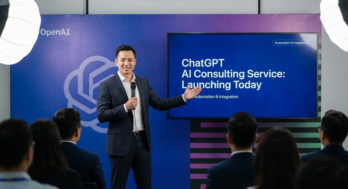 ChatGPT lança serviço de consultoria em IA com automação por R$ 52 mil