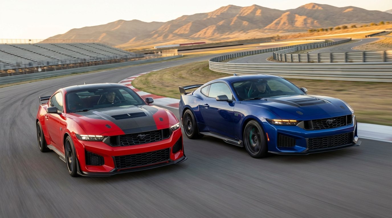 Ford Mustang Dark Horse SC chega com motor V8 supercharged e foco em alta performance