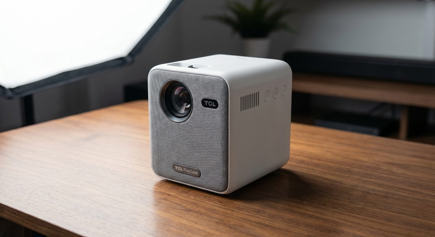 TCL PlayCube Projector é lançado oficialmente com design compacto e colorido para uso doméstico