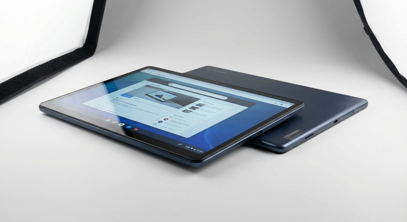 Lenovo lança Chromebook Sapphire Tablet com tela de 13 polegadas e alta performance