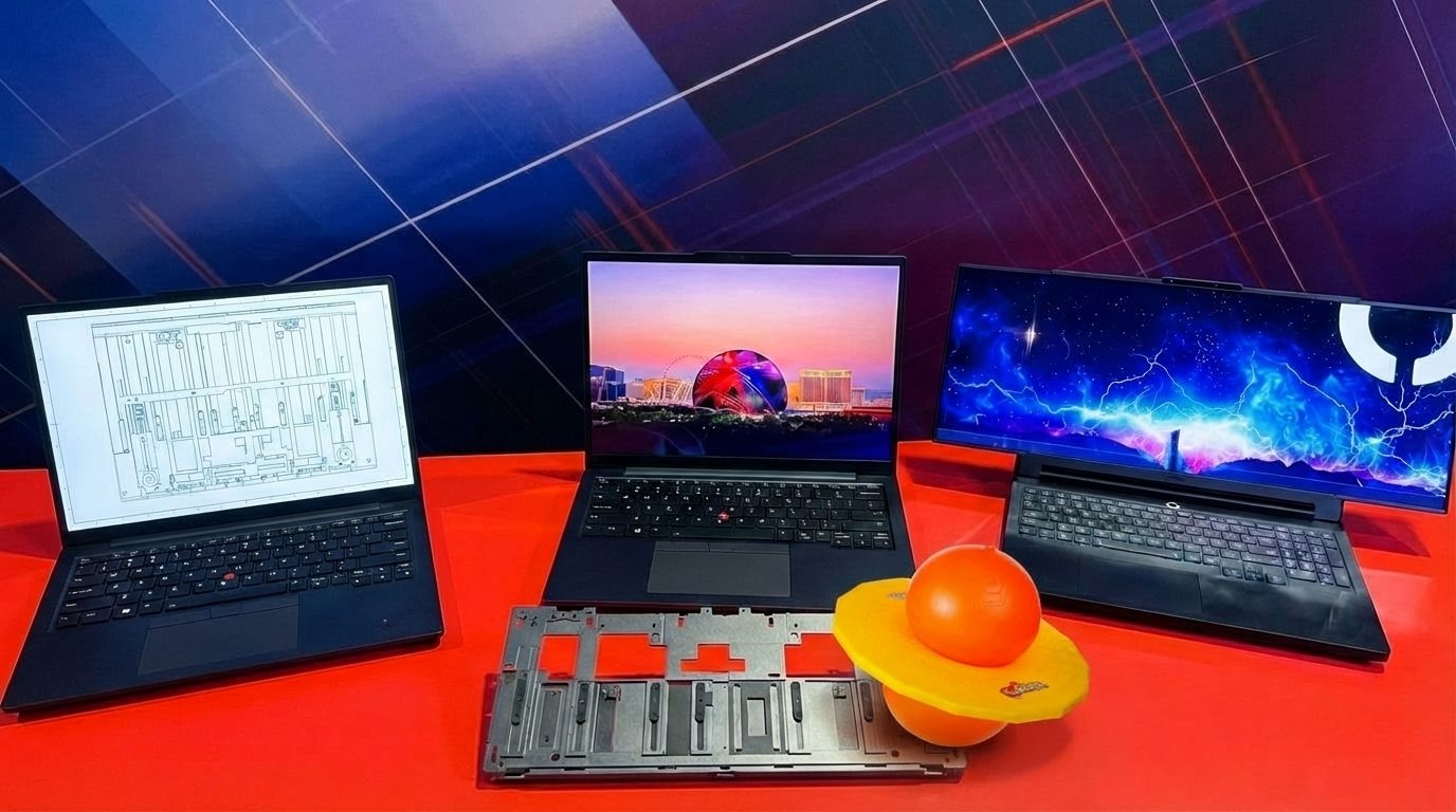 Lenovo lança notebooks com tela ajustável e tradução ao vivo por IA no Brasil