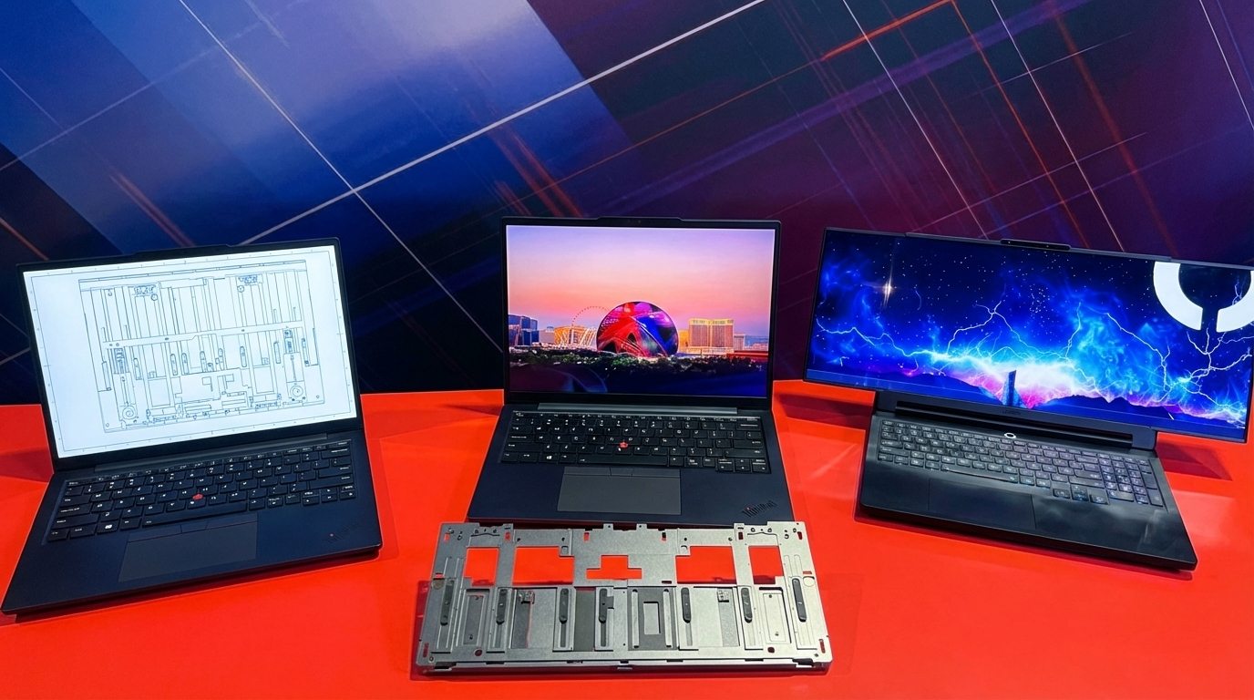 Lenovo lança notebooks com telas expansíveis e óculos inteligentes para tradução ao vivo