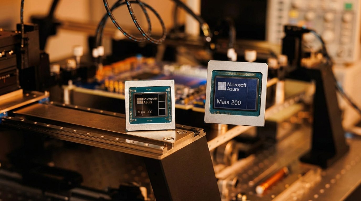 Microsoft lança chip de alta performance para IA e desafia Nvidia e Google