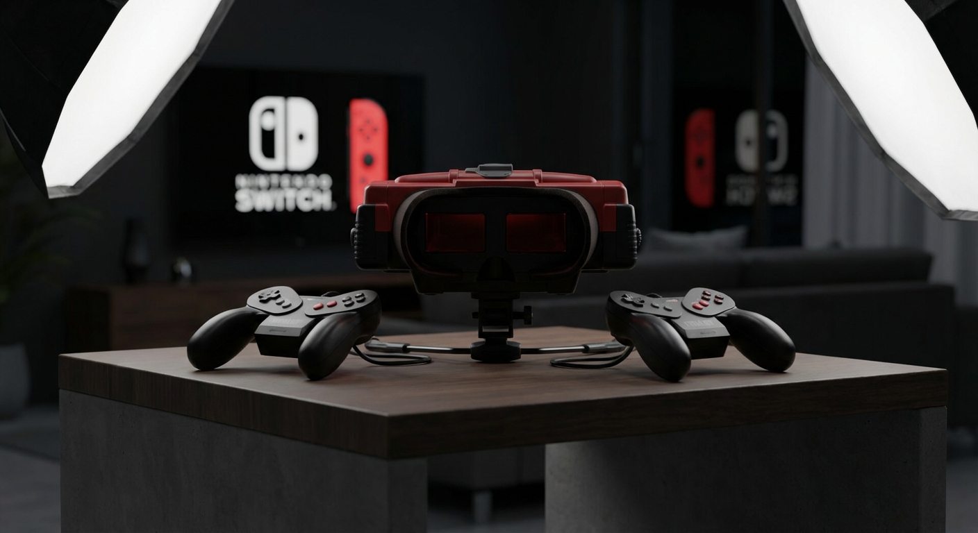 Nintendo lança serviço Virtual Boy no Switch Online com jogos clássicos em 3D
