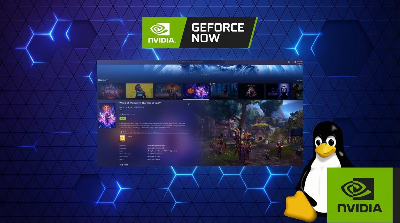 NVIDIA lança GeForce NOW para Linux com tecnologia de streaming via Flatpak