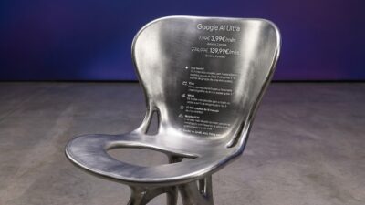 Cadeira inovadora com design assistido por IA revoluciona o setor de móveis no Brasil