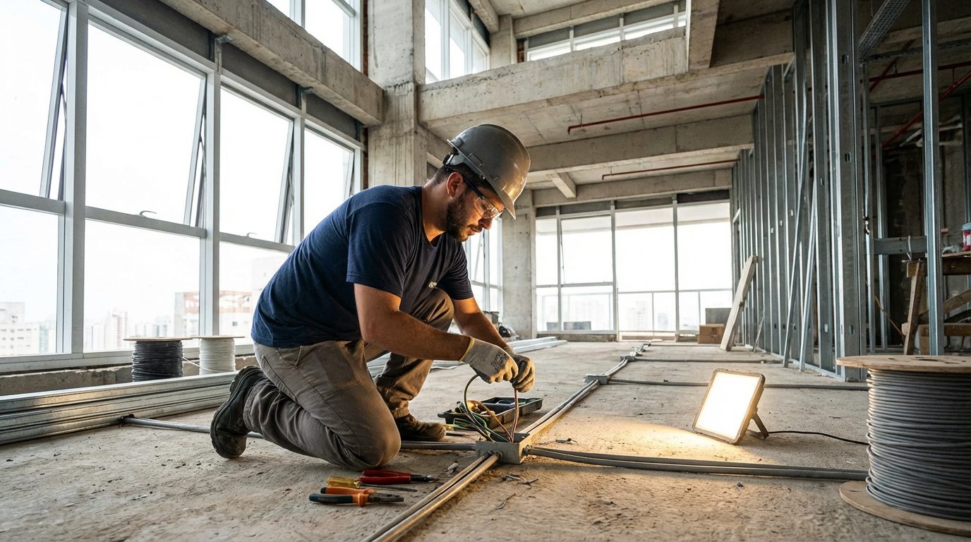Oportunidades crescentes para eletricistas no Brasil impulsionadas pela inteligência artificial