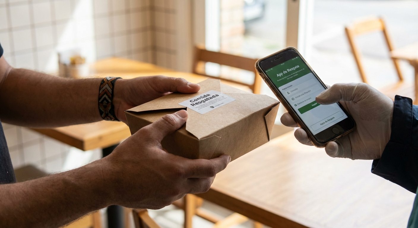 Apps para salvar comida crescem no Brasil com potencial bilionário e desafios para a sustentabilidade