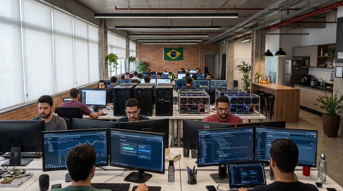 Desafios e Potencial da Mineração de Criptomoedas com IA no Brasil