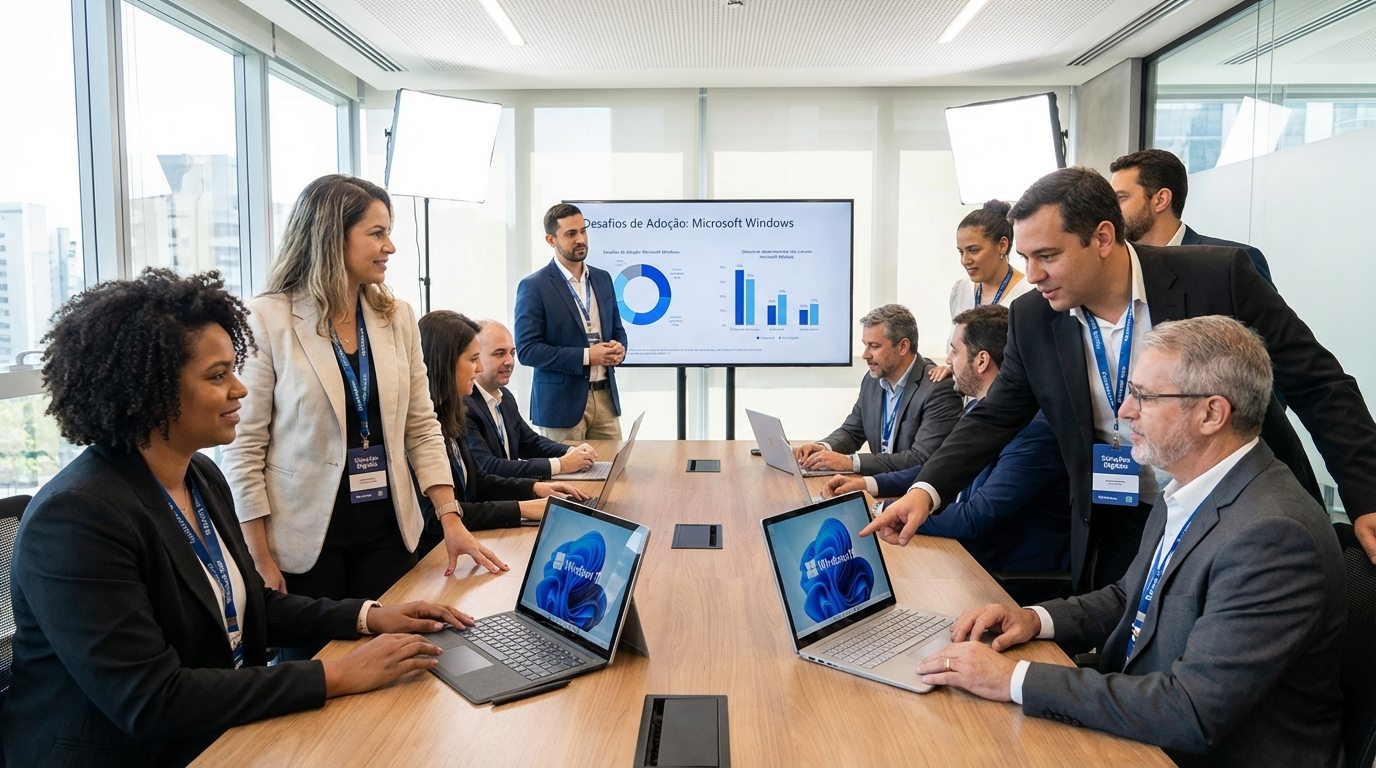Resistência cultural desafia adoção do Windows nas empresas brasileiras